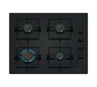 Placa de gas Balay 3ETG464SB cristal templado 59 cm 4 fuegos negra integrada