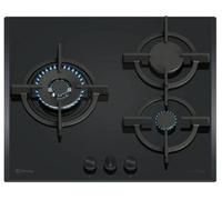 Placa Balay 3ETG663RN Gas 3 Zonas Cristal Templado Negro 60 cm