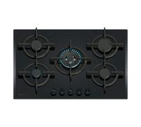 Placa Balay 3ETG676RB Gas 75 cm Vidrio Templado 5 Zonas Wok Integrada Negra
