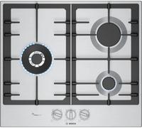Bosch Serie 6 PCC6A5I90 hobs Acero inoxidable Integrado 60 cm Encimera de gas 3 zona(s)