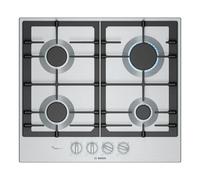 Bosch Serie 6 PCP6A5I90 hobs Acero inoxidable Integrado 58 cm Encimera de gas 4 zona(s)