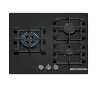 Placa de Gas Bosch Serie 4 3 Zonas 7300W Negro - PNC6B6K40