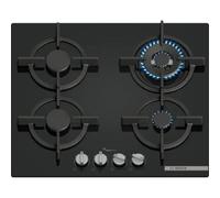 Placa de gas Bosch Serie 6 PPH6A6I10 4 zonas 60 cm Negro