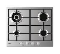 Candy Idea CHW6BR4WX Acero inoxidable Integrado 60 cm Encimera de gas 4 zona(s)