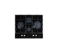 Placa de gas Cata LCI 6031 BK 4 zonas vidrio negro integrada 64 cm