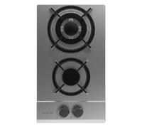 Placa de gas Cecotec Bolero Squad G 2200S 2 fuegos WOK 5,25 kW Inoxidable