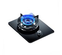 Placa De Gas De Un Solo Anillo,Estufa De Encimera De Anillo De Fuego De 5,2 KW Con Vidrio Templado A Prueba De Explosiones,Protección De Llamas Y Quemador Desmontable(LPG)