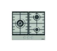 Placa de Gas EGX-6031 TI TR CI B 3 Fuegos 6750W (Inox) - EDESA