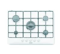 Placa de gas GLEM GAS GT755WH 5 zonas 68,5 cm Blanco