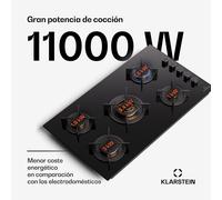 Placa de gas Goldflame 5 fuegos de Klarstein