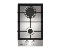 Placa de gás infiniton gas-a2f, 2 fuegos, encendido electrónico, inox