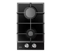 Placa de gás infiniton gas-a2fn, 2 fuegos, encendido electrónico, negro 52 cm