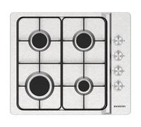 Placa de gas Infiniton GAS4BNAI 4 fuegos 60cm Acero Inoxidable Integrada Seguridad Termopar