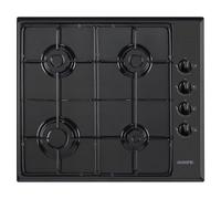 Placa de gas Oceanic 4 fuegos esmalte negro 3000 W empotrable 58 x 51 cm