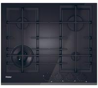 Placa de gas Serie 4 HAVG6BF4TBPB de 4 zonas (negra) - HAIER
