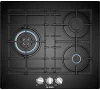 Placa de gas Serie 4 PNC6B6B90 3 zonas Gas natural (Negro) - BOSCH