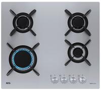 Placa de gas Serie 6000 HGB64423UZ de 4 zonas (acero inoxidable) - AEG