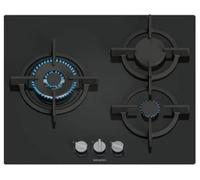 Placa de Gas SIEMENS EP6A6CI10 (Gas Natural - 59 cm - Negro)