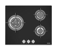 Placa de gas Svan SGW3602N 60 cm 3 quemadores Wok