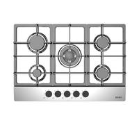 Placa de gas Svan SGW57501X 70 cm 5 quemadores Wok Inox Autoignición