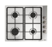 Teka E/60.3 Placa de Gas 4 Zonas 60cm Acero Inoxidable