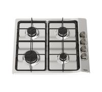 Placa de gas Teka E/60.3 40 Acero Inoxidable 60cm Integrada 4 fuegos