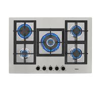 Placa de gas Teka EFX 70.1 5G AI AL DR CI 75 cm Acero Inoxidable