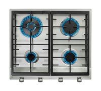 Placa de gas Teka EX 60.1 4G AI AL DR CI - 4 fuegos, inox, 58 cm