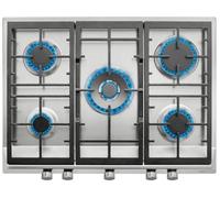 Placa de Gas TEKA EX 70.1 5G AI AL DR CI (Gas Natural - 68 cm - Inox)