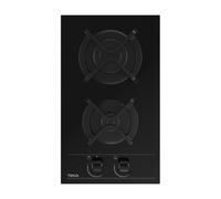 Placa de gas Teka GBC 32000 KLB de 30 cm, 2 quemadores de butano