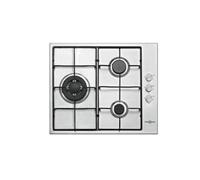 Vitrokitchen EN630LIB Placa de Gas Butano 3 Zonas 60cm Acero Inoxidable
