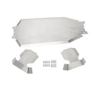 Placa de guardia de chasis de metal, piezas de actualización RC para coche TRAXXAS 1/8 4WD SLEDG RC