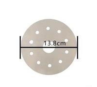 Placa de guía térmica de inducción, disco convertidor de placa de cocina de acero inoxidable para todos los tipos de utensilios de cocina, conducción eficiente del calor, acabado plateado de larga