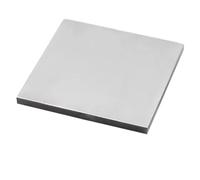 Placa De Hoja Cuadrada De Acero Inoxidable 50×50Mm 100×100Mm 150×150Mm 200×200Mm 300×300Mm Espesor 0,4Mm Placa Pulida De Metal Cepillado Plano (Size : 0.4x100x100mm 5pcs)