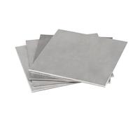 Placa De Hoja Cuadrada De Acero Inoxidable, Espesor 0,8/1/1, 5/2/3/4mm, Placa Pulida De Metal Cepillado Plano, 100x100, 150x150, 200x200(3x150x150mm 1pcs)
