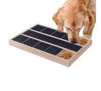 Placa de hundimiento Hundelbel, juguete de llave de uñas de cachorros con delicias, molinillo de garras para perros con caja de snack caja de cajas con 2 láminas de papel de lija, molinillos de garras