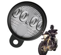 Placa de identificación fiscal para moto, gancho para etiqueta scooter | Porta señal impermeable reutilizable para motocicleta y ciclismo scooter