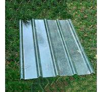 Placa De Iluminación De Fibra De Vidrio, Panel Ondulada Transparente, Plancha De Techo Silencioso, Chapa Ondulada Para Invernaderos Prueba De Lluvia(5pcs,93x130cm/36.6x51.2in)
