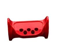 Placa de impresión de metal para carrete de carpas, para Abu Garcia Black Max SX B6/P6, pieza de repuesto mecanizada CNC con herramienta de modificación, color rojo