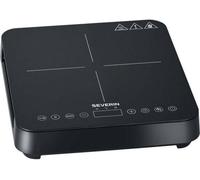 Placa de Indução Portátil SEVERIN KP1025 2000 W (1 queimador - Negro)