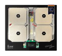 Placa de inducción 60cm Vitrocerámica 4 zonas Empotrable Pantalla TFT