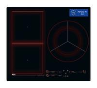 Placa de inducción AEG TI63IQ10IB Integrada 3 zonas 60cm negro con Hob2Hood y AssistedCooking