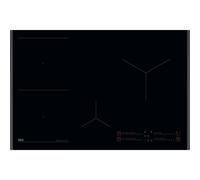 Placa de Inducción AEG TI84IB30FB 80cm 4 Zonas 7350W Stop&Go Hob²Hood Negra Integrada