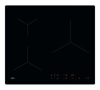 Placa de inducción AEG TN63IP0BIB 3 Zonas 60 cm Touch PowerBoost Hob2Hood Negra