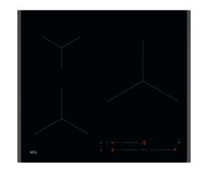 Placa de inducción AEG TO63IV00FB 3 zonas 60 cm PowerBoost Hob2Hood Slider Negro
