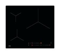 Placa de inducción AEG TO63IV00IB - 60 cm, 3 zonas, Hob2Hood