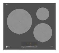 Placa de inducción - Balay 3EB965AH, 3 zone(s) zonas, 592 mm, Gris