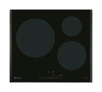 Placa de inducción Balay 3EB965LH 60cm 3 zonas Zona gigante 28cm Vidrio y cerámica