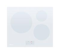 Placa de inducción balay 3eb965wr con 3 zonas de cocción zona grande de 28cm 7400 w blanco 60cm
