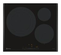 Placa de inducción Balay 3EB967AH 60cm 3 zonas zona extra gigante programación Touch Control